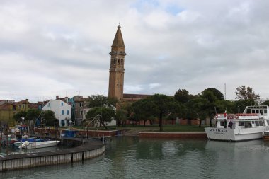 Venedik yakınındaki Burano Adası
