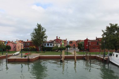 Venedik yakınındaki Burano Adası