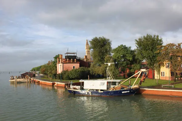 Burano insel, in der nähe von venedig — Stockfoto