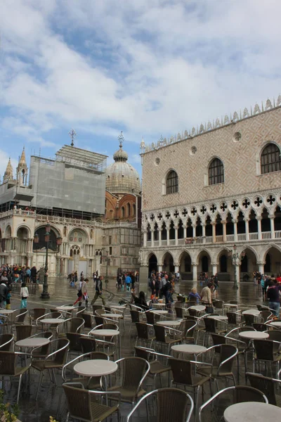 Piazza San Marco, Venetië — Stockfoto