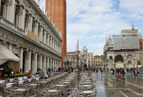 Piazza San Marco, Venetië — Stockfoto