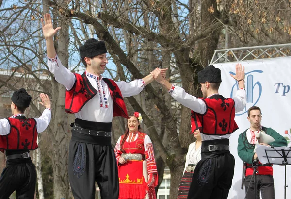 Awakening Horo Iniziativa Danza Massa Della Danza Tradizionale Bulgara Chiamata — Foto Stock