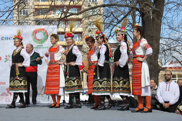 Despertar Con Horo Una Iniciativa Para Baile Masivo Danza Tradicional — Foto de Stock