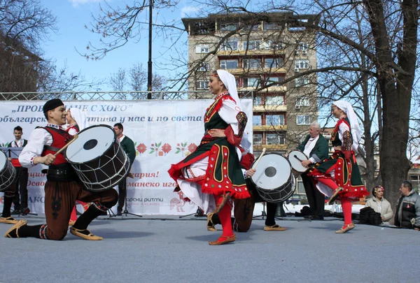 Awakening Horo Iniziativa Danza Massa Della Danza Tradizionale Bulgara Chiamata — Foto Stock