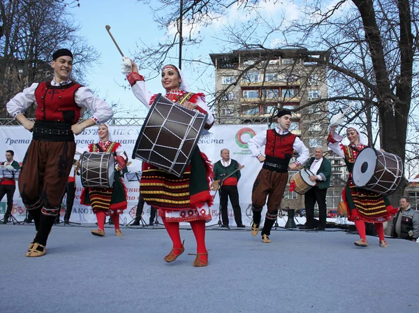 Despertar Con Horo Una Iniciativa Para Baile Masivo Danza Tradicional — Foto de Stock