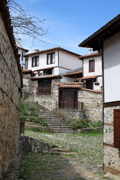 Den Autentiska Gamla Staden Zlatograd Bulgarien Känd För Sin Revival — Stockfoto