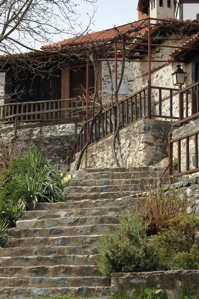 Authentic Old Town Zlatograd Bulgaria Famous Its Revival Houses — Stock Photo, Image