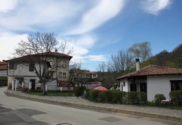 Vieille Ville Authentique Zlatograd Bulgarie Célèbre Pour Ses Maisons Style — Photo