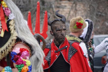 Elin Pelin, Sofya bölgesi, Bulgaristan - 02: 15 - 16: IV Ulusal Maskeli Balo Oyunları Festivali 