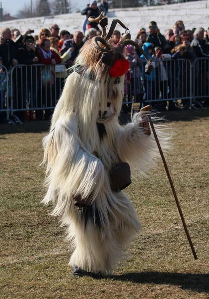 Elin Pelin Sofia District Bulgaria 2020 National Festival Masquerade Games — Stock Photo, Image