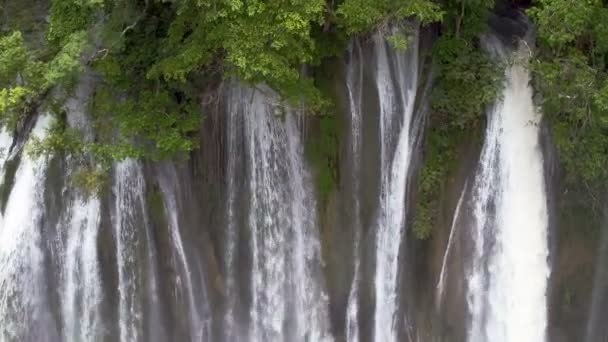 Thi Waterfalls Umphang Tak Tailandia — Video Stock