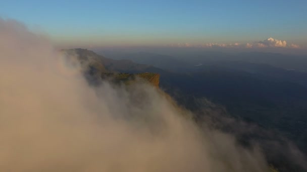 Letecký Pohled Phu Chi Chiang Rai Sever Thajska — Stock video