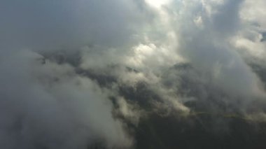 Havadan görünümü Phu Chi Fa Chiang Rai, Kuzey, Tayland