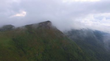 Havadan görünümü Phu Chi Fa Chiang Rai, Kuzey, Tayland