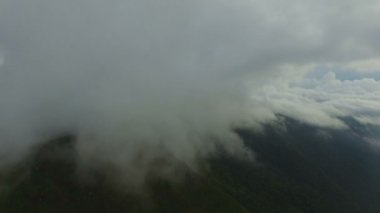 Havadan görünümü Phu Chi Fa Chiang Rai, Kuzey, Tayland