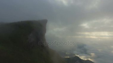 Havadan görünümü Phu Chi Fa Chiang Rai, Kuzey, Tayland
