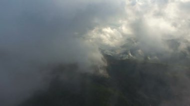 Havadan görünümü Phu Chi Fa Chiang Rai, Kuzey, Tayland