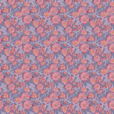 suluboya çiçek buketi oryantal kiraz desen çizim