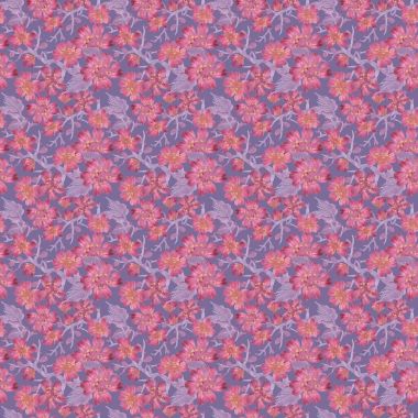 suluboya çiçek buketi oryantal kiraz desen çizim