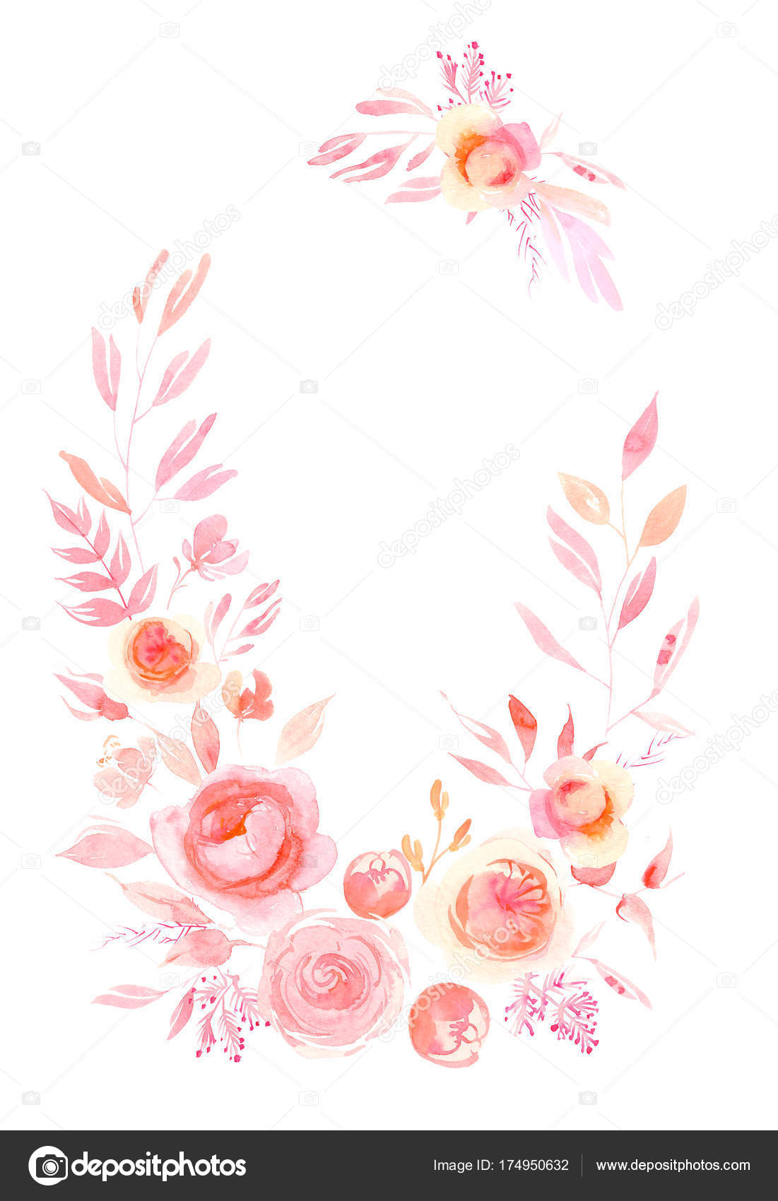 Aquarelle Dessin Bouquet Fleurs Photographie