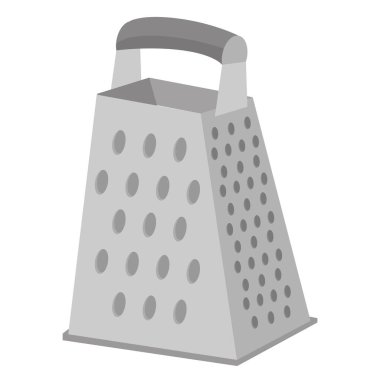 Mutfak rendesi. Beyaz izole bir arka planda yemek pişirme ve mutfak ekipmanları teması üzerine vektör illüstrasyonu.