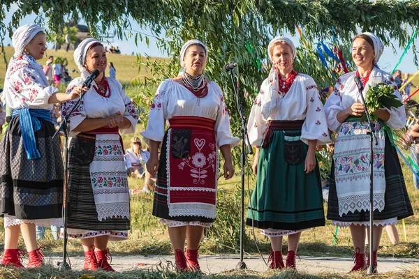 Kiev Oekraïne Juli 2019 Traditionele Jaarlijkse Slavische Feestdag Van Ivan — Stockfoto