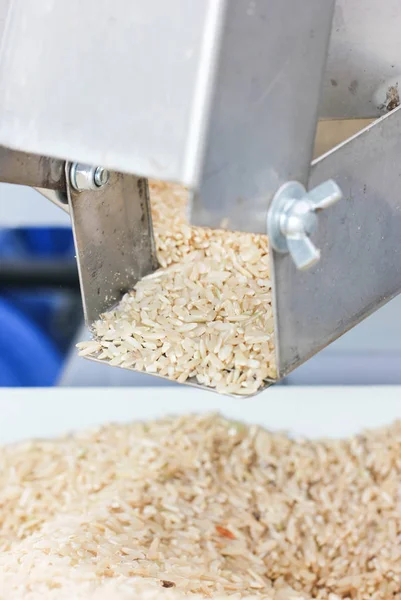 The Rice Milling Machine. — Stock Photo, Image