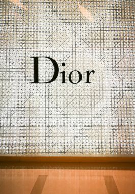 Siam Paragon Tayland dükkanında Christian Dior.
