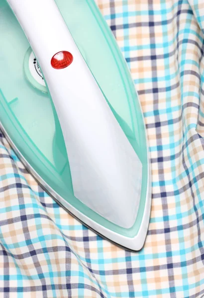 Üstten Görünüm kuru demir kumaş arka plan üzerinde