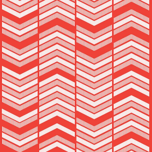 Red Zigzag Graphic Background Vector Illustration — Stock Vector