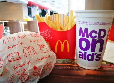 McDonald's snack seti.