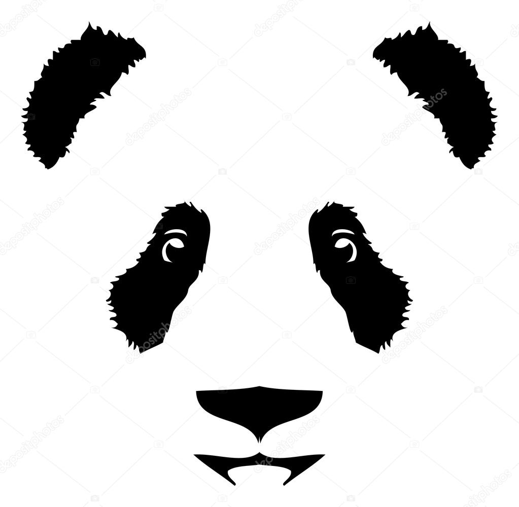 design logo with panda bear