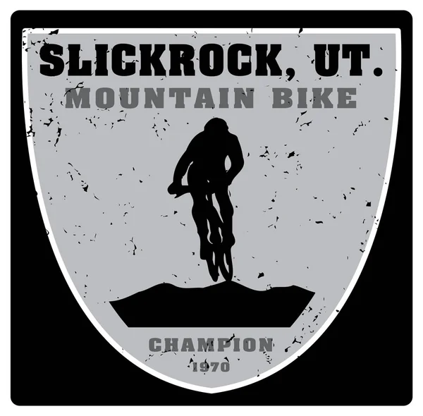 Logotipo Ciclismo Simplesmente Ilustração Vetorial — Vetor de Stock