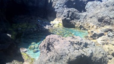 Kanarya Adaları güzel kıyısında