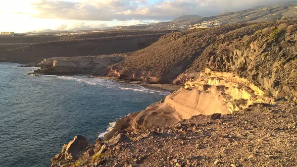 Las Caletas Tenerife Uma Ilha Canária — Fotografia de Stock