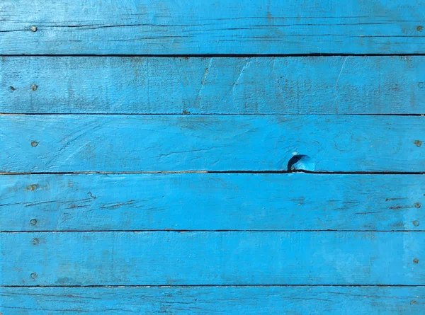 Placa de madeira azul — Fotografia de Stock