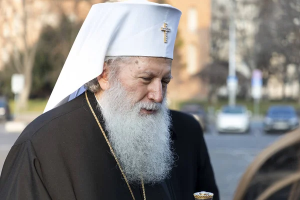 Bulharský patriarchát nováčka portrét. — Stock fotografie