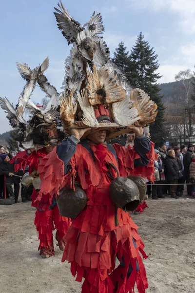 Festival de máscaras en Breznik, Bulgaria — Foto de Stock