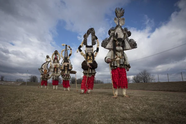 Festival de mascarade à Elin Pelin, Bulgarie. Culture, autochtone — Photo