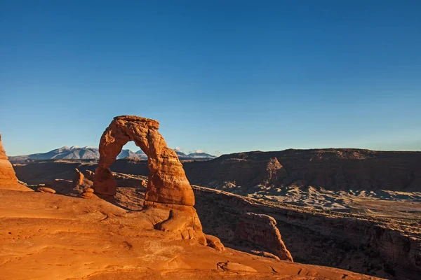 Delicate Arch Sunset — Stock Photo, Image