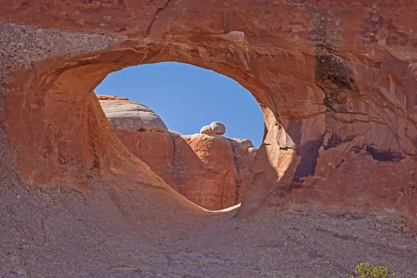 Tunel Arch Arches National Park Utah — Zdjęcie stockowe
