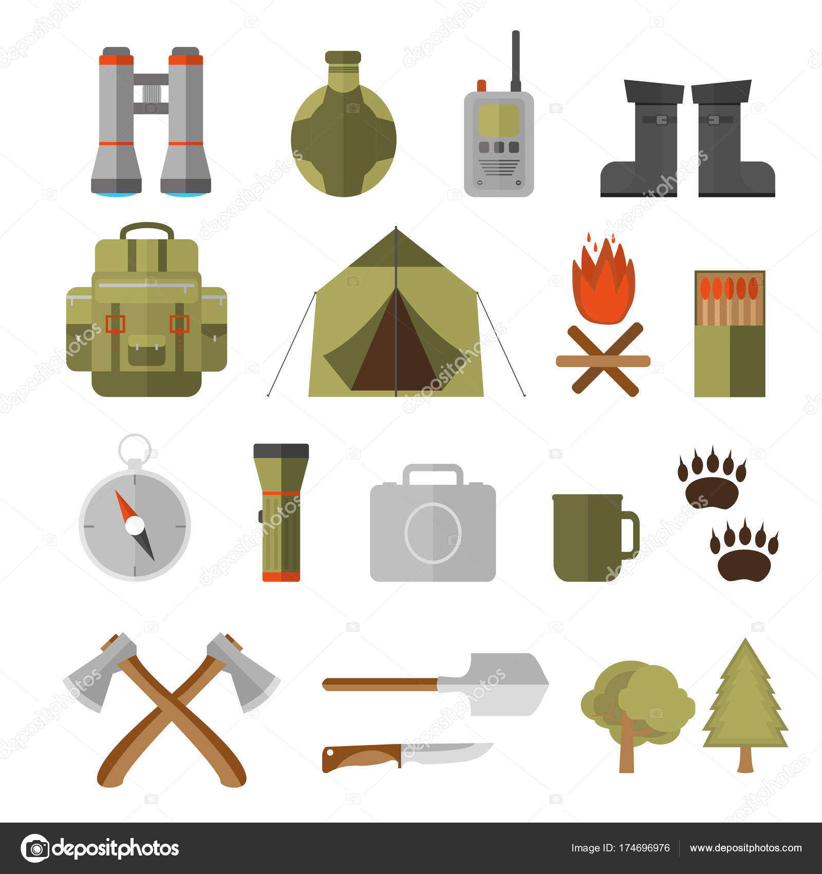 mountain hiking equipment