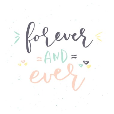 Poster, kupa, tişörtü, giyim, Tarih veya düğün tasarım kaydetmek için yazı ile çizilmiş romantik tebrik kartı ver. Vektör ifade al kalbimi beyaz arka plan üzerinde izole.