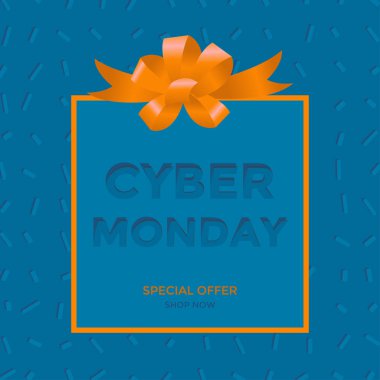 siber pazartesi indirimi afişi 