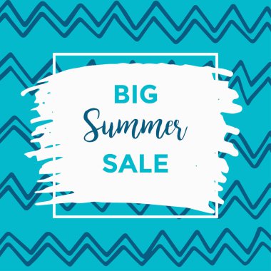 Yaz indirim kartı tasarım. Kullanılabilir sosyal medya satış Web sitesi, poster, afiş, e-posta, haber bülteni, reklamlar, promosyon malzemesi için. Mobil afiş şablon.