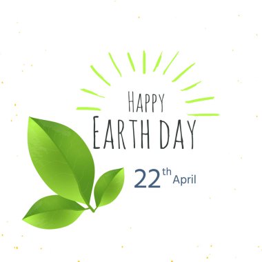 Dünya günü kartpostal. Eko ekoloji kavramı. Dünya Çevre günü arka plan. Gezegeni kurtarmak. 