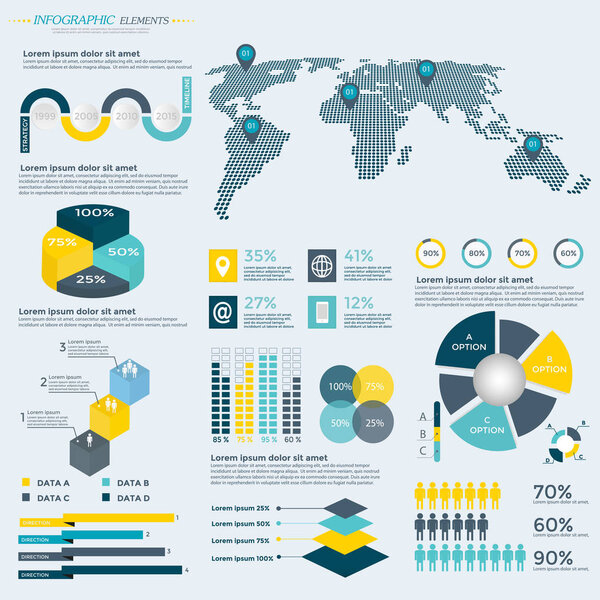 Business Infographic template 