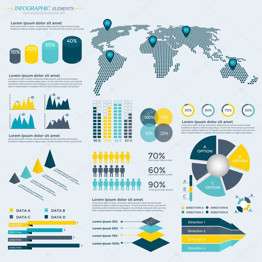 Business Infographic template 