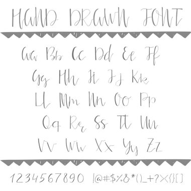 El yazısı hat yazı tipi.