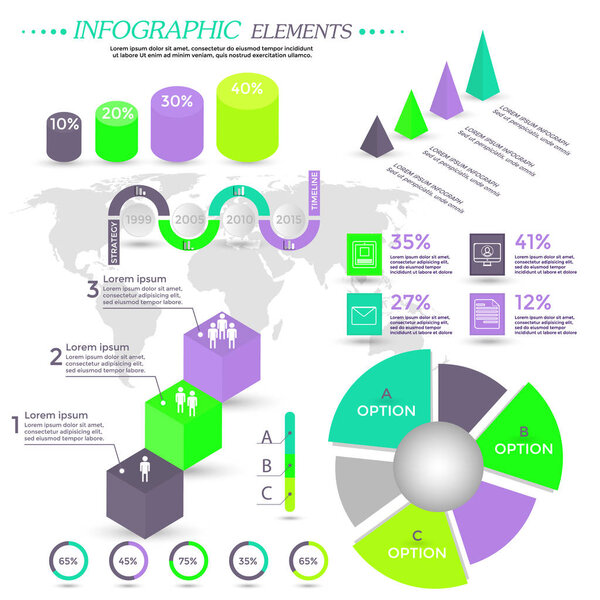 Business Infographic template 